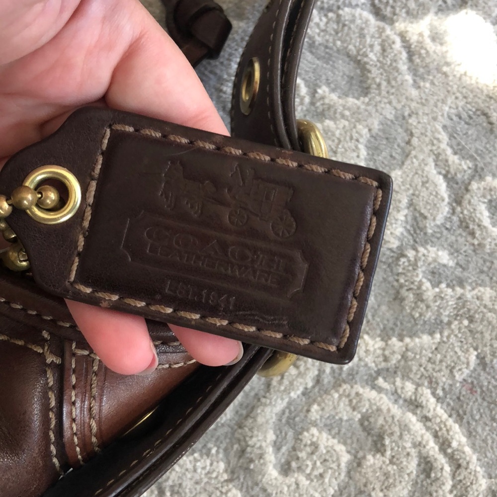 Authentic Coach bucket bag - Picture 5 of 9